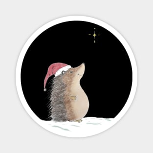 Christmas Hedgehog Magnet